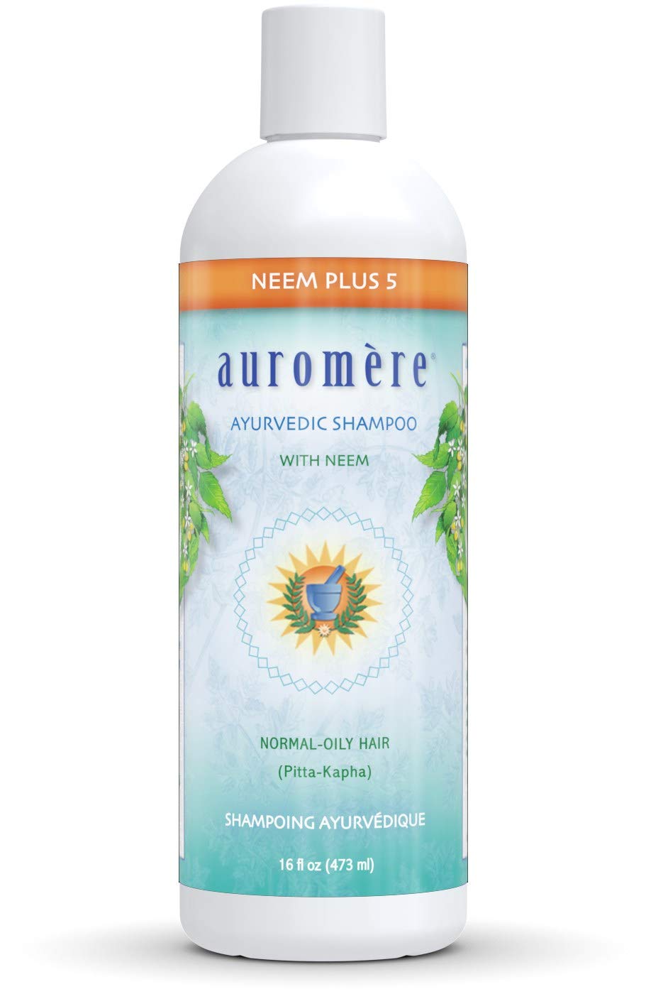 Auromere Neem Plus 5 Shampoo 16 Oz.
